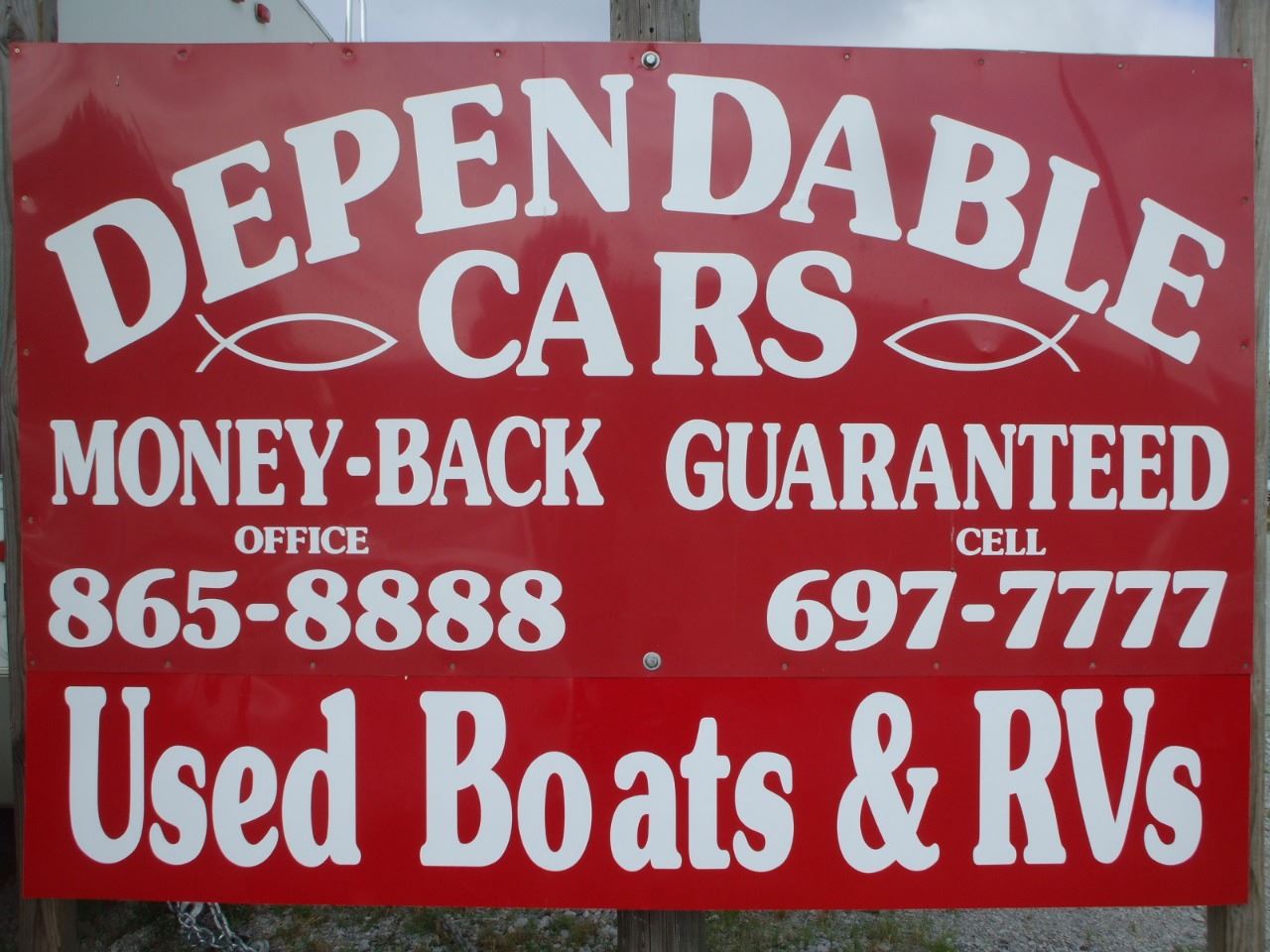 DEPENDABLE CARS