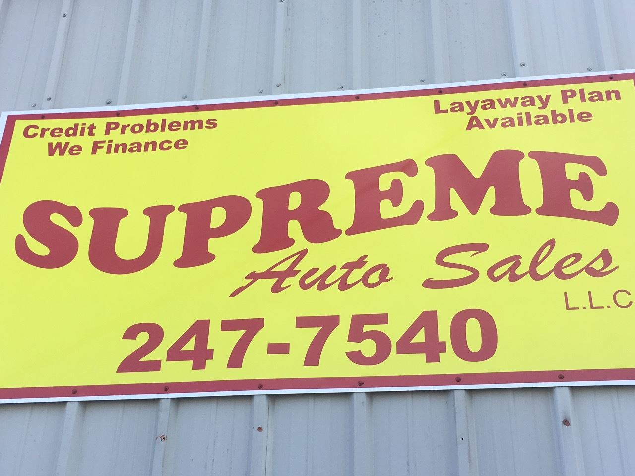 Supreme Auto Sales