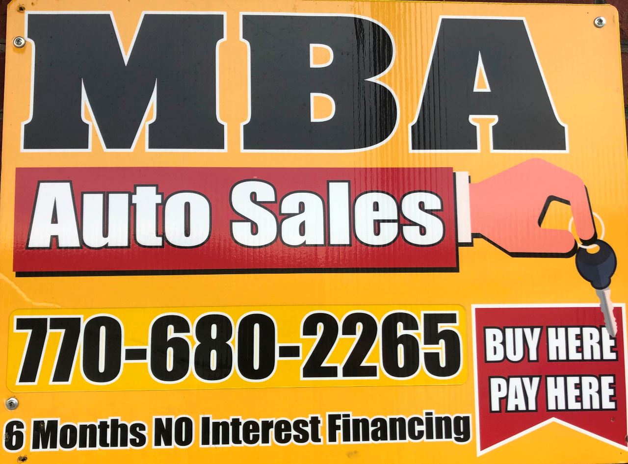 MBA Auto sales