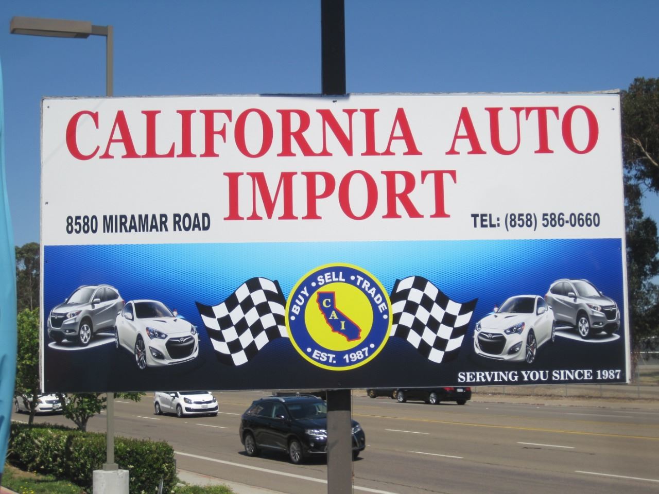 California Auto Import