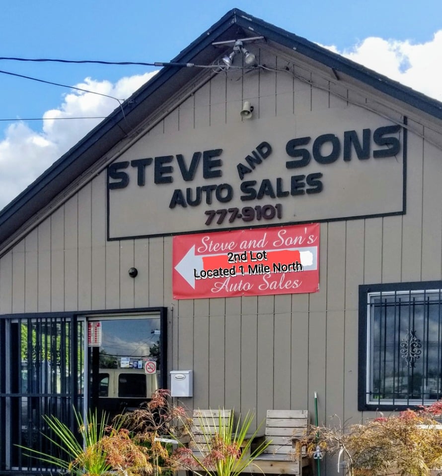 steve and sons auto sales