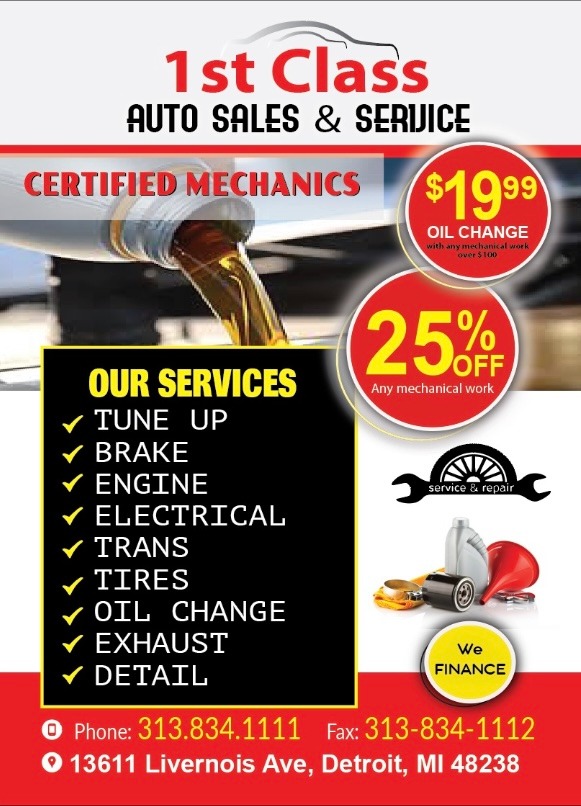 1st Class Auto Sales & Service