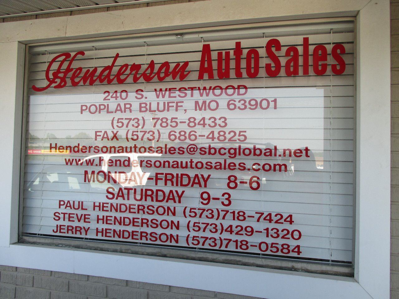 Henderson Auto Sales