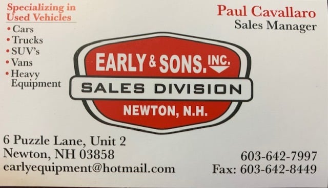 Early & Sons Sales