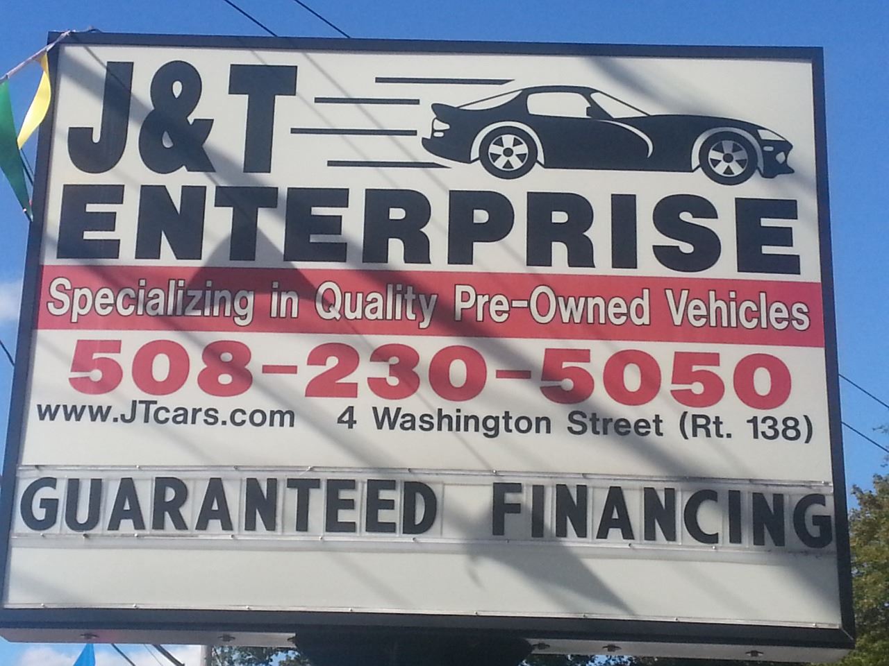 J T Enterprise Car Dealer In North Easton Ma