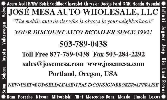 JOSE MESA AUTO WHOLESALE , LLC