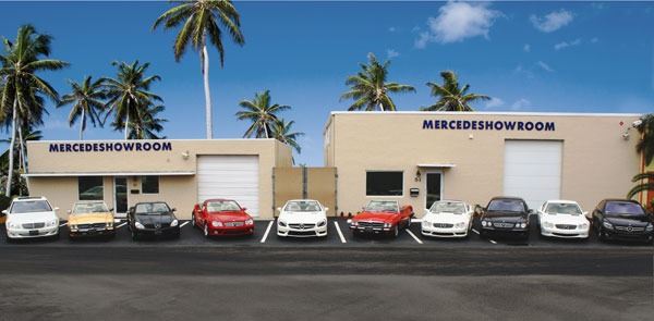 Mercedes Showroom